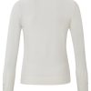 YAYA - Rolák s gombíčkami na rukávoch Wool white - wool white