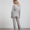 YAYA - Mikina so záhybmi Thunderstorm grey - thunderstorm grey