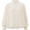 YAYA - Blúzka oversized s balónovými rukávmi Summer sand - summer sand