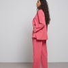 YAYA - Nohavice s rovným strihom Party punch pink - party punch pink