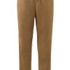 YAYA - Nohavice z vegánského semišu Indian tan sand - indian tan sand