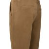 YAYA - Nohavice z vegánského semišu Indian tan sand - indian tan sand