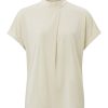 YAYA - Top s detailom vpredu Birch sand - birch sand