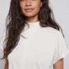 YAYA - Top s detailom vpredu Birch sand - birch sand