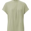 YAYA - Top s detailom vpredu Elm green - elm green