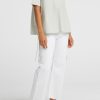 YAYA - Nohavice denim s vysokým sedom - off white
