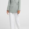 YAYA - Nohavice denim s vysokým sedom - off white