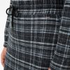 Herrlicher - Sukňa károvaná midi Black - black