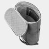 Ann Kurz - Batoh Haruki 32x30x14cm - aquamar/vegt leather recycled