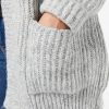 Herrlicher - Sveter midi s lurexom Light grey melange - light grey melange