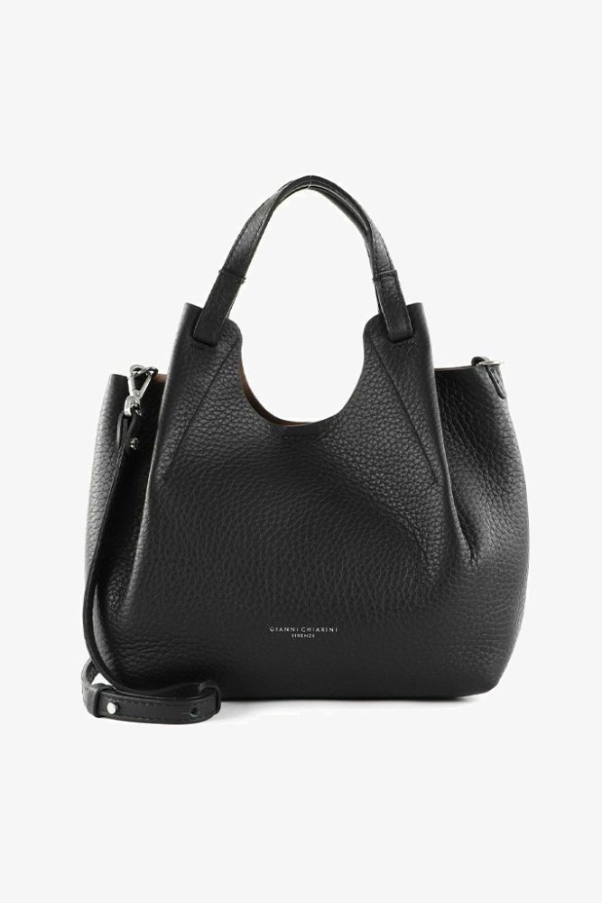 Gianni Chiarini - Kabelka Dua mini 19x20xx8 cm Nero Castoro - nero castoro