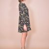 La Fée Maraboutée - Šaty s kvetinovým vzorom - noir/multicolor