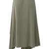 YAYA - Sukňa asymetrická Army green - army green