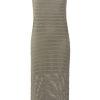 YAYA - Šaty dlhé Army green - army green