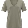 YAYA - Tričko s krátkym rukávom Army green - army green