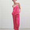 AMERICAN VINTAGE - Top s tenkými ramienkami Magenta - magenta
