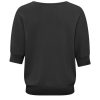 YAYA - Pulóver voľný s V-výstrihom Anthracite - anthracite