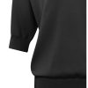 YAYA - Pulóver voľný s V-výstrihom Anthracite - anthracite