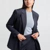 YAYA - Nohavice široké Anthracite melange - anthracite melange