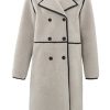 YAYA - Kabát teddy Dove gray - dove gray