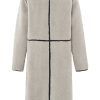 YAYA - Kabát teddy Dove gray - dove gray