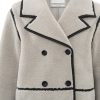 YAYA - Kabát teddy Dove gray - dove gray
