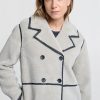 YAYA - Kabát teddy Dove gray - dove gray