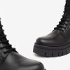 NeroGiardini - Čižmy koženné combat boots- obuv vychádzková Nero - nero