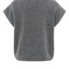 YAYA - Vesta s polorolákom Formal gray melange - formal gray melange