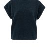 YAYA - Vesta s polorolákom Outer space blue melange - outer space blue melange