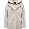 Bomboogie - Kožúšok s kapucou Odessa Crystal Grey - crystal grey