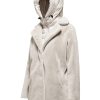 Bomboogie - Kožúšok s kapucou Odessa Crystal Grey - crystal grey