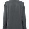 YAYA - Sako metalické Dark metal grey - dark metal grey