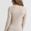 YAYA - Tričko s lodičkovým výstrihom Feather Grey Melange - feather grey melange