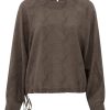 YAYA - Top s potlačou Caribou brown dessin - caribou brown dessin