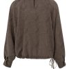 YAYA - Top s potlačou Caribou brown dessin - caribou brown dessin