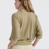 YAYA - Pulóver oversized priesvitný Soft green - soft green