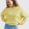 YAYA - Mikina Lemon grass yellow - lemon grass yellow