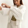 YAYA - Bunda letná Off white - off white