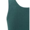 YAYA - Tielko s rib vzorom Hydro blue - hydro blue