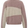 YAYA - Pulóver so zipsom Deauville mauve pink dessin - deauville mauve pink dessin