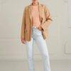 YAYA - Top pletený Dusty coral orange dessin - dusty coral orange dessin