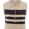YAYA - Vesta so zipsom Humus beige dessin - humus beige dessin