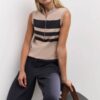YAYA - Vesta so zipsom Humus beige dessin - humus beige dessin