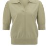 YAYA - Pulóvrik Polo Soft green - soft green