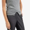 YAYA - Pulóver s krátkym rukávom Medium grey melange - medium grey melange