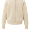 YAYA - Pulóver s gombíčkami vzadu Yellow sand beige melange - yellow sand beige melange
