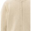 YAYA - Pulóver s gombíčkami vzadu Yellow sand beige melange - yellow sand beige melange