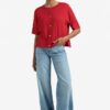 YAYA - Sveter oversized Scarlet sage red - scarlet sage red
