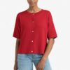 YAYA - Sveter oversized Scarlet sage red - scarlet sage red